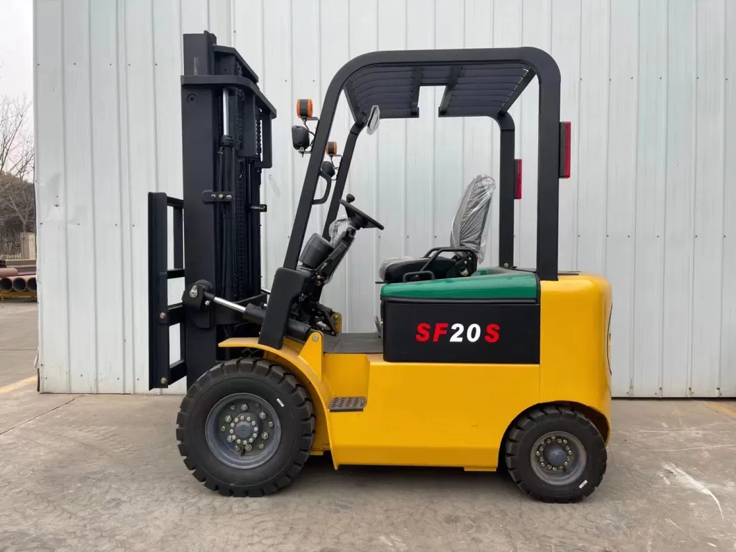 Lithium Battery 2 Ton Electric Forklift with AC Motor